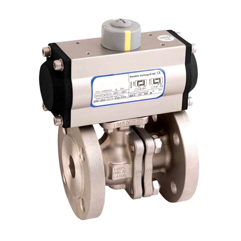 pneumatice stainless steel ball valve