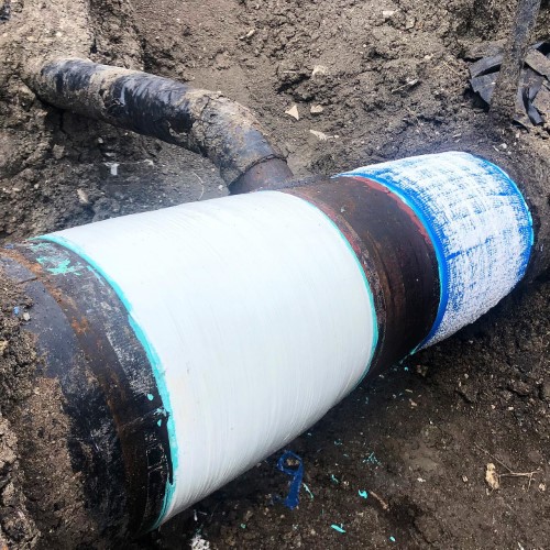 Composite pipe leak repair PATCH (Custom)