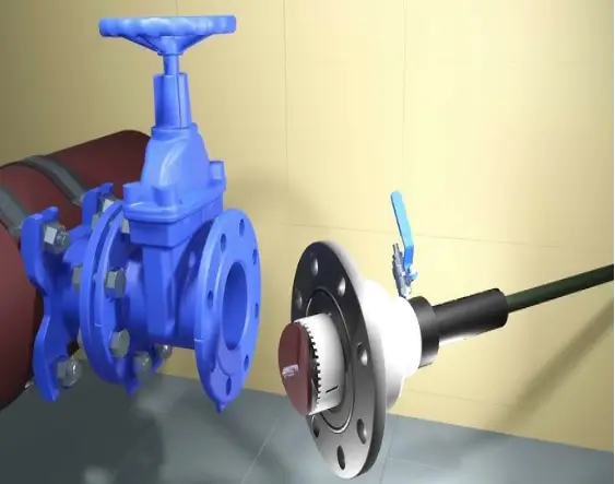 Gas In Pipe Camera System