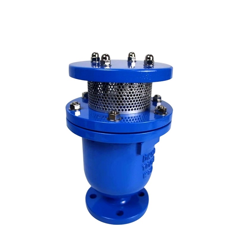 Water Air Valve 4 high-quality-PN10-PN16-DN150-air-vent-valve-ductile-iron-flanged-air-release-valve