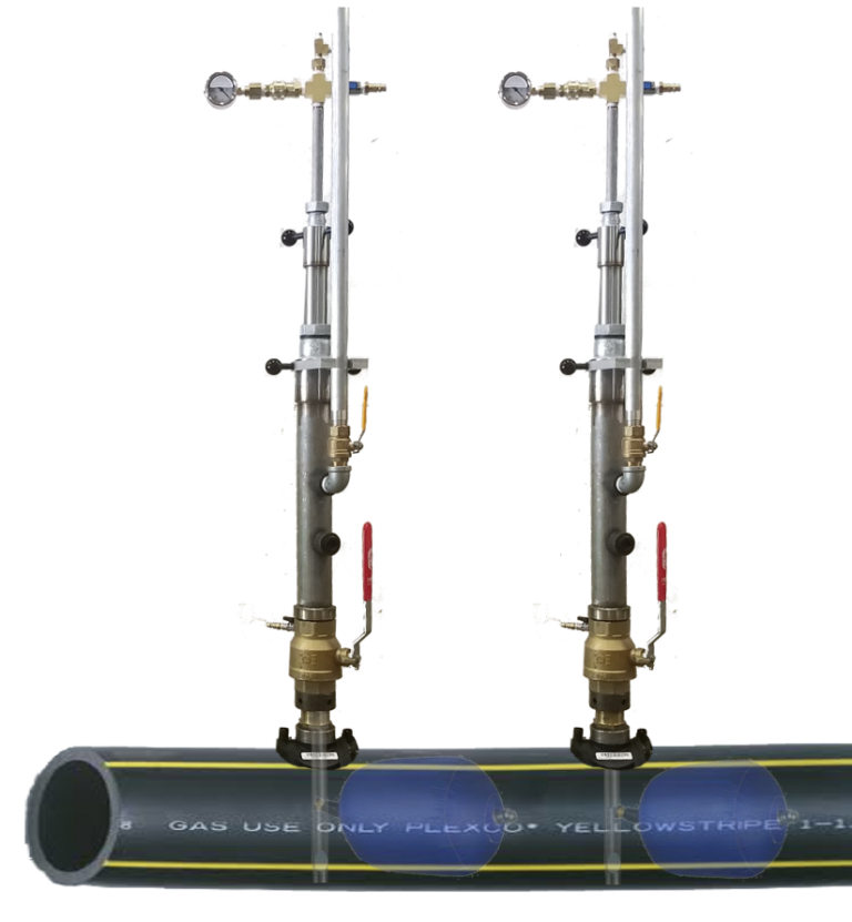 Twin Bagtube PE Line Stopping 3 pe-bag-off alh