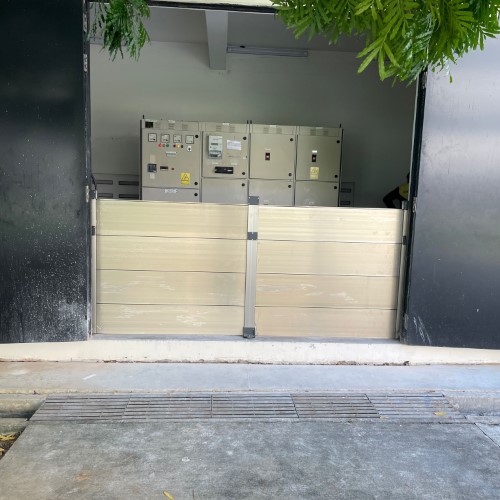 pub nea flood protection stackable flood potable barriers (Custom)