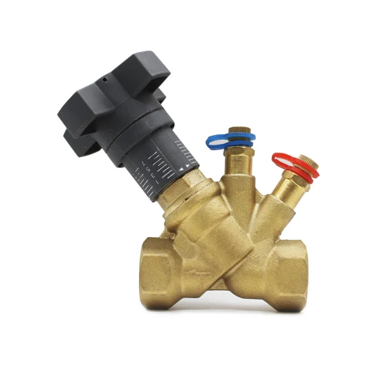 HVAC-Parts-Air-Conditioning-Balance-Valves-Manual-Static-Hydraulic-Flow-Water-Balancing-Valve