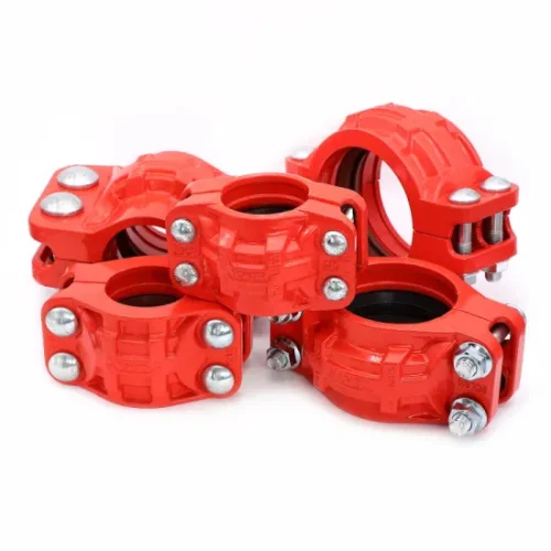 China-Wholesale-Grooved-Fitting-Iron-Pipe-Fittings-Coupling-with-Bolt