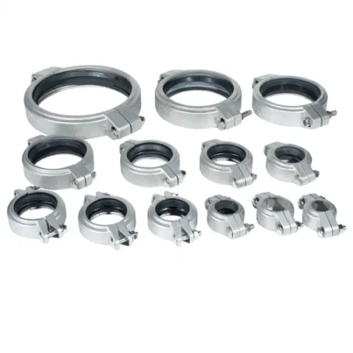 Low-Pressure-Stainless-Flexible-Clamp-Coupling-for-Pipe-Grooved-Coupling-Made-in-China